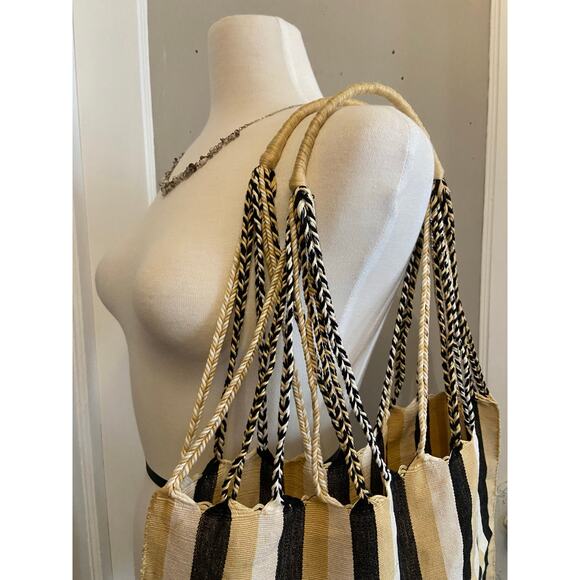 THE GLOBAL TRUNK Chiapas Striped Hammock Bag - Picture 2 of 9